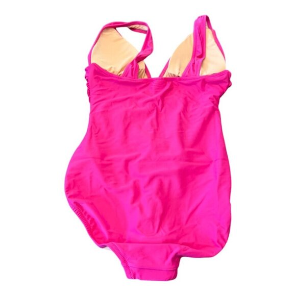 J. Crew Ruched V-Neck One Piece Suit Size 10 - Picture 7 of 8